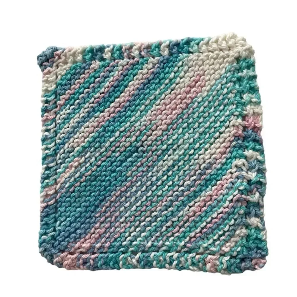 Umarked Handmade Knit/Crochet Dishcloth